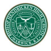 Logo Bishop Hendricken High School